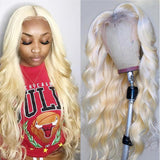 #613 Body Wave 13x4  Transparent Frontal Lace Wig 180% Density