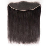 Natural Black Straight HD Lace Frontal 