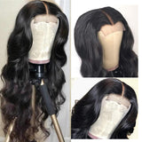 Body Wave 5x5 Invisible HD Closure Lace Wig  Naturlal Black 180% Density