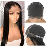 Straight 5x5  Invisible HD Closure Lace Wig Naturlal Black 180% Density