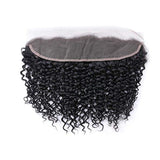 Bundle Deals With Frontal Natural Curly Virgin Human Hair Natural Black