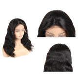 Body Wave 13x4 Regular Lace Frontal Wig Naturlal Black 180% Density